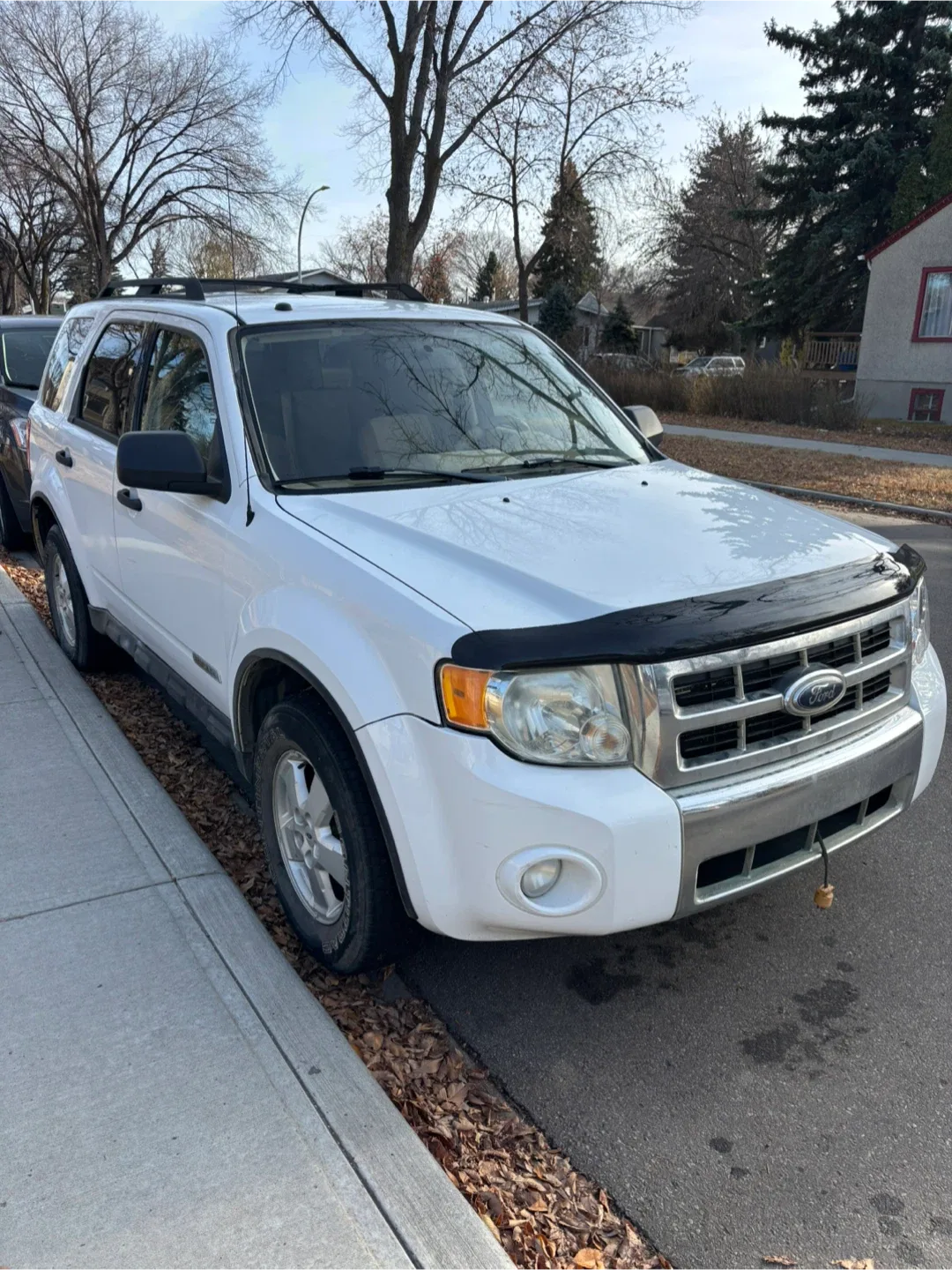 Ford Escape White SUV