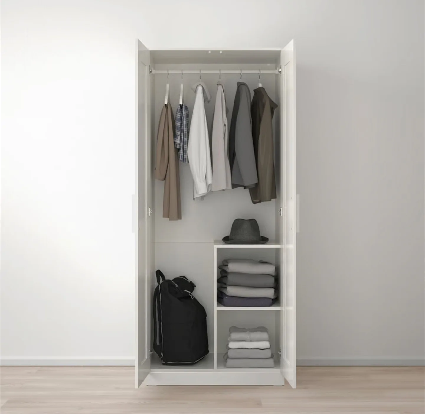 IKEA PAX Wardrobe - White image indicator(2)