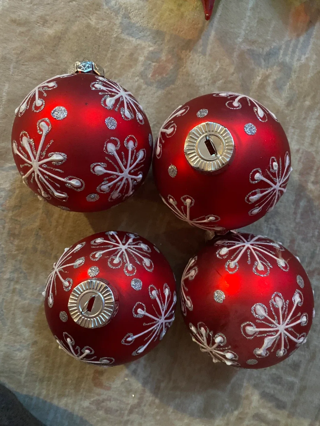 Set of 12 Assorted Christmas Ornaments image indicator(5)