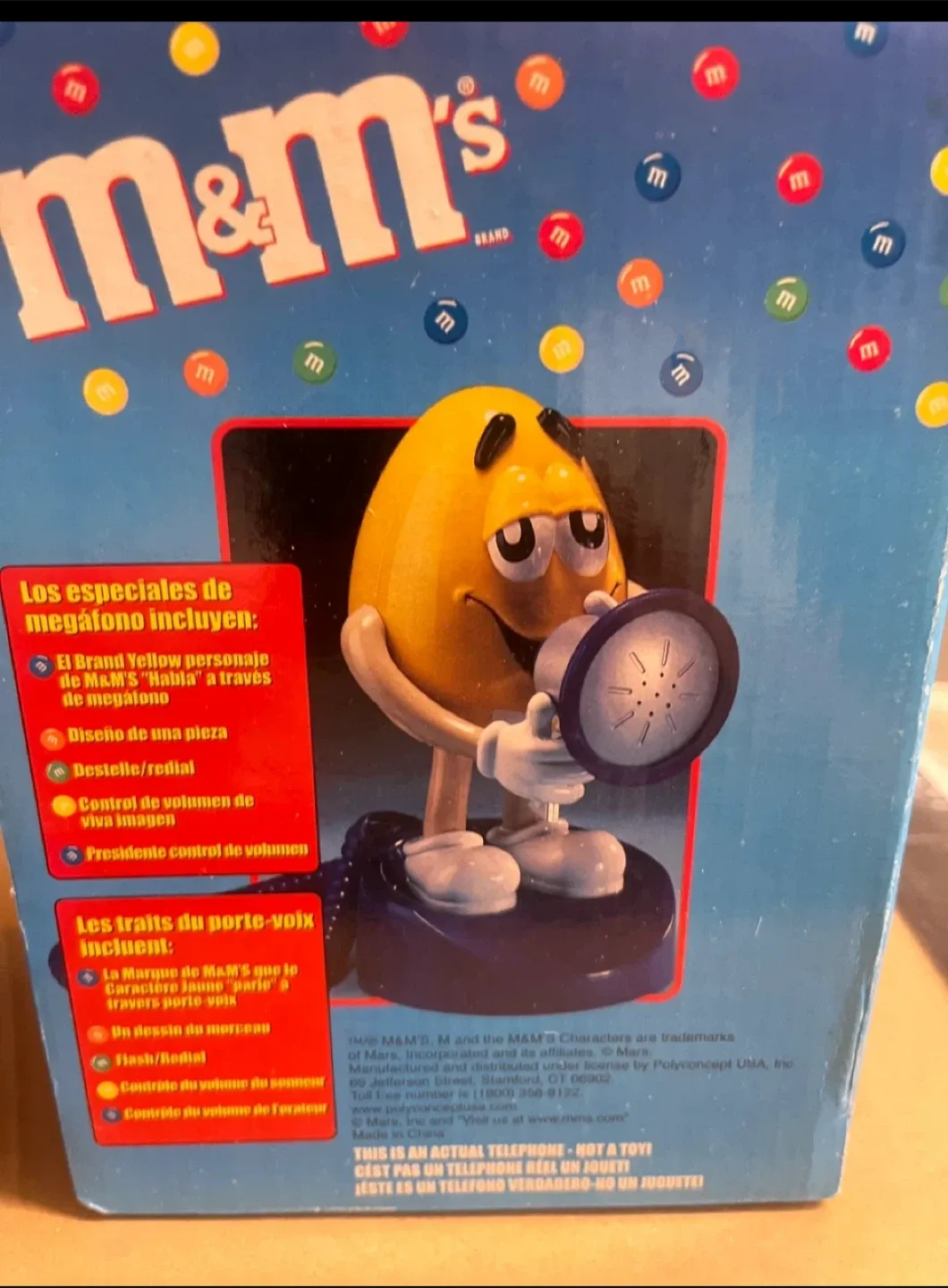 M&M's Yellow Character Mega Phone image indicator(6)