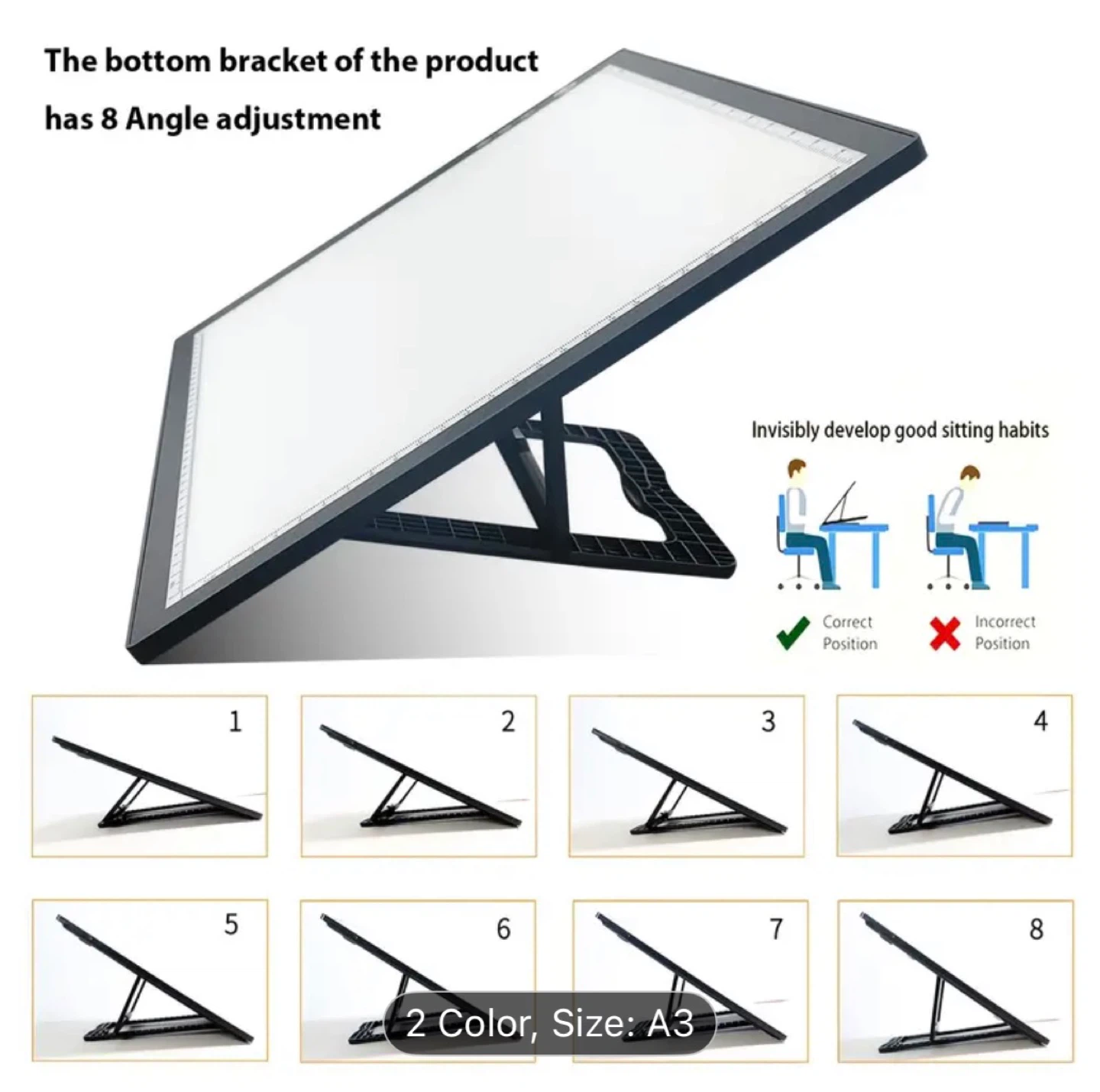 A3 LED Light Pad - Perfect for Artists & Designers - photo 4