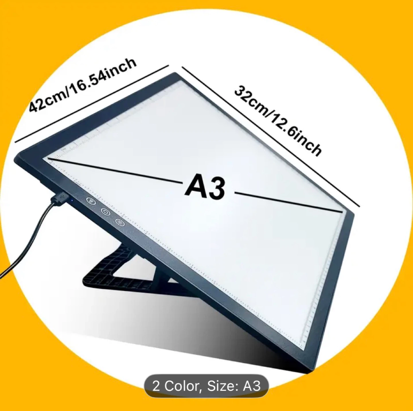 A3 LED Light Pad - Perfect for Artists & Designers - photo 2