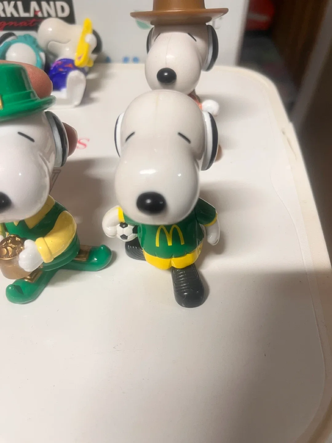 Snoopy Figurine Lot image indicator(9)