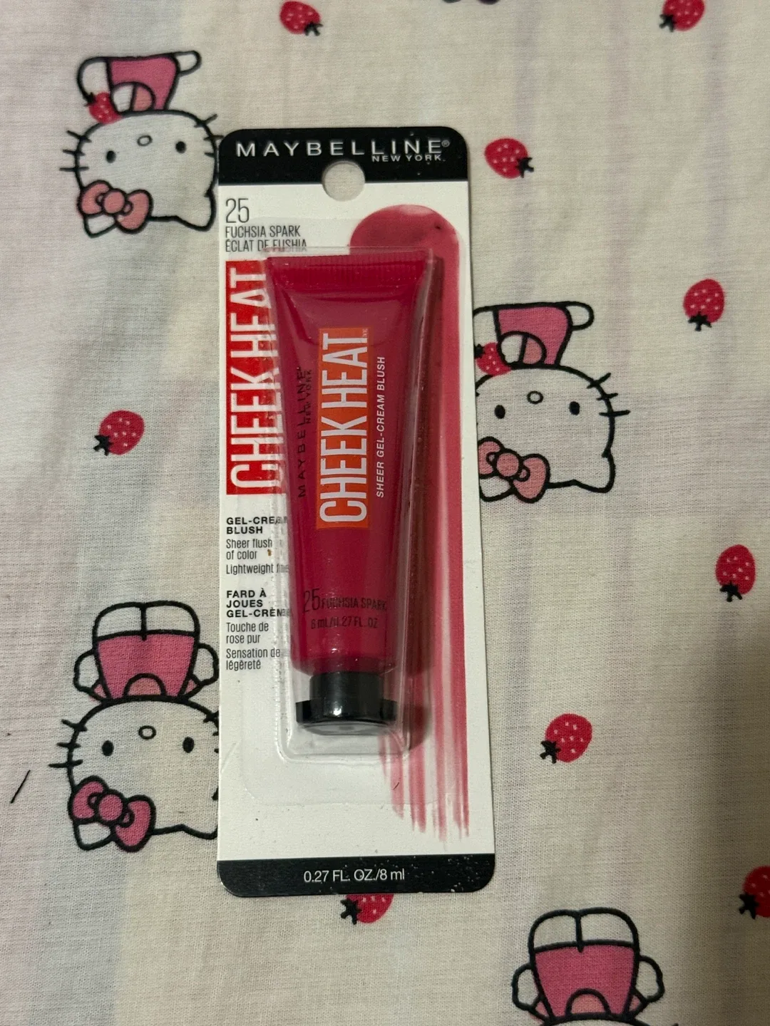 Maybelline Cheek Heat Gel Cream Blush - 25 Fuchsia Spark