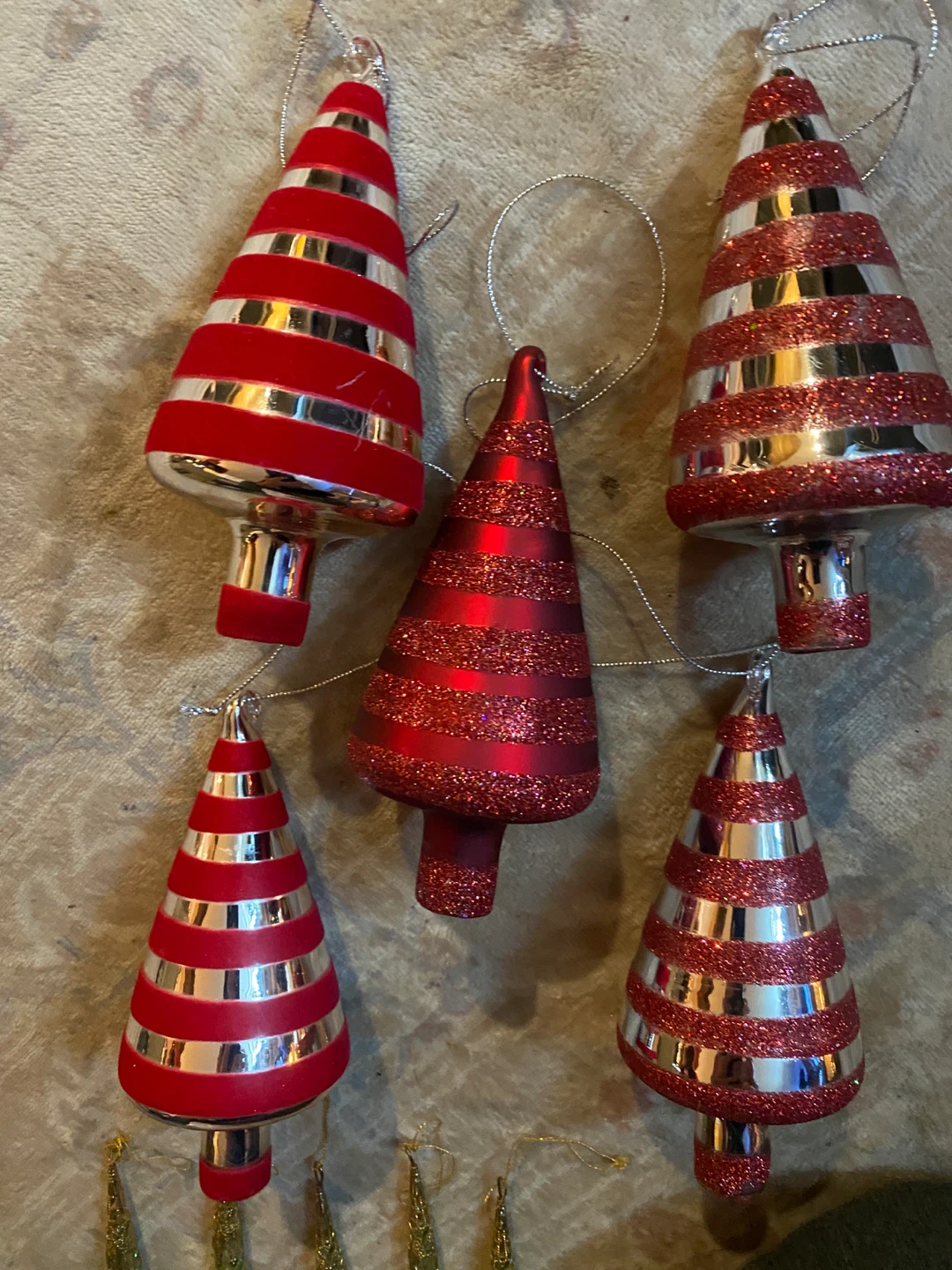 Set of 16 Christmas Tree Ornaments - Assorted Styles - photo 2