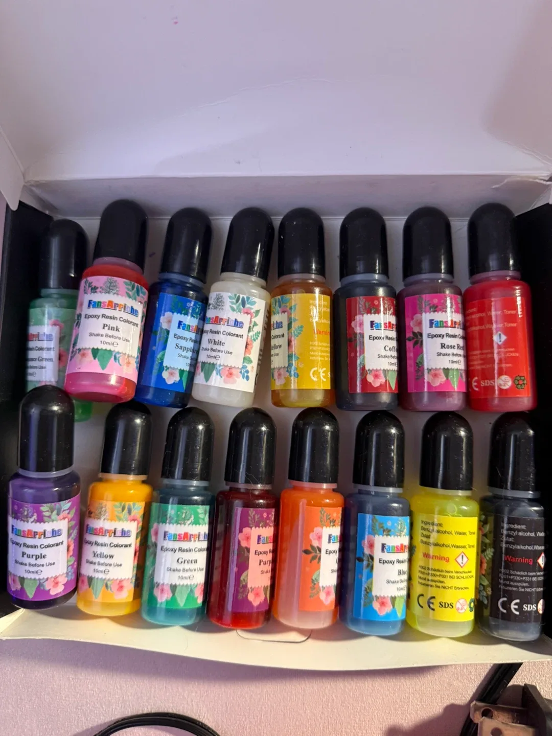 Epoxy Resin Colorant Set + Hot Air Gun image indicator(3)