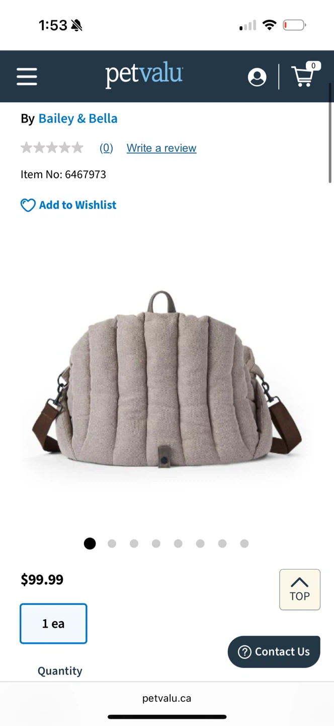 Bailey & Bella Pet Car Seat - photo 2