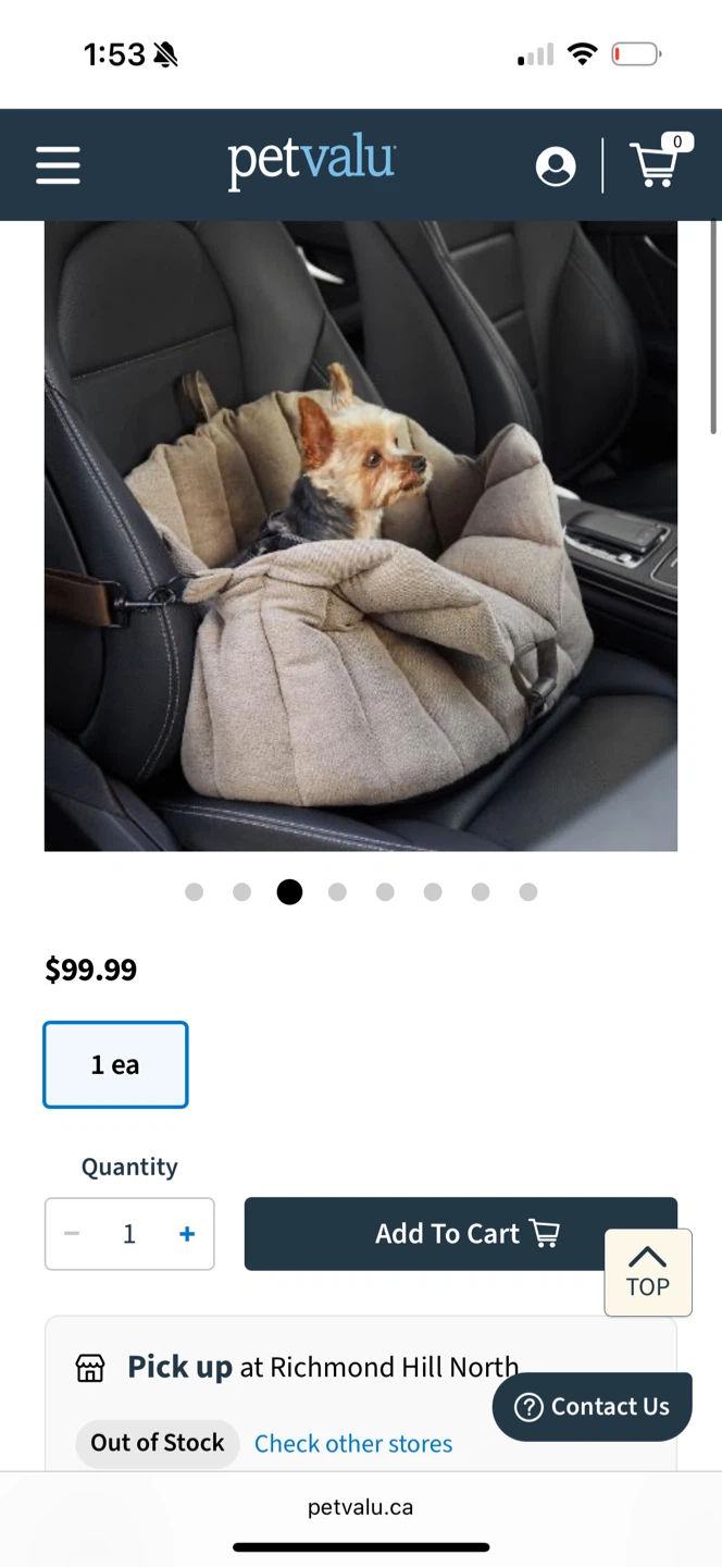 Bailey & Bella Pet Car Seat - photo 3