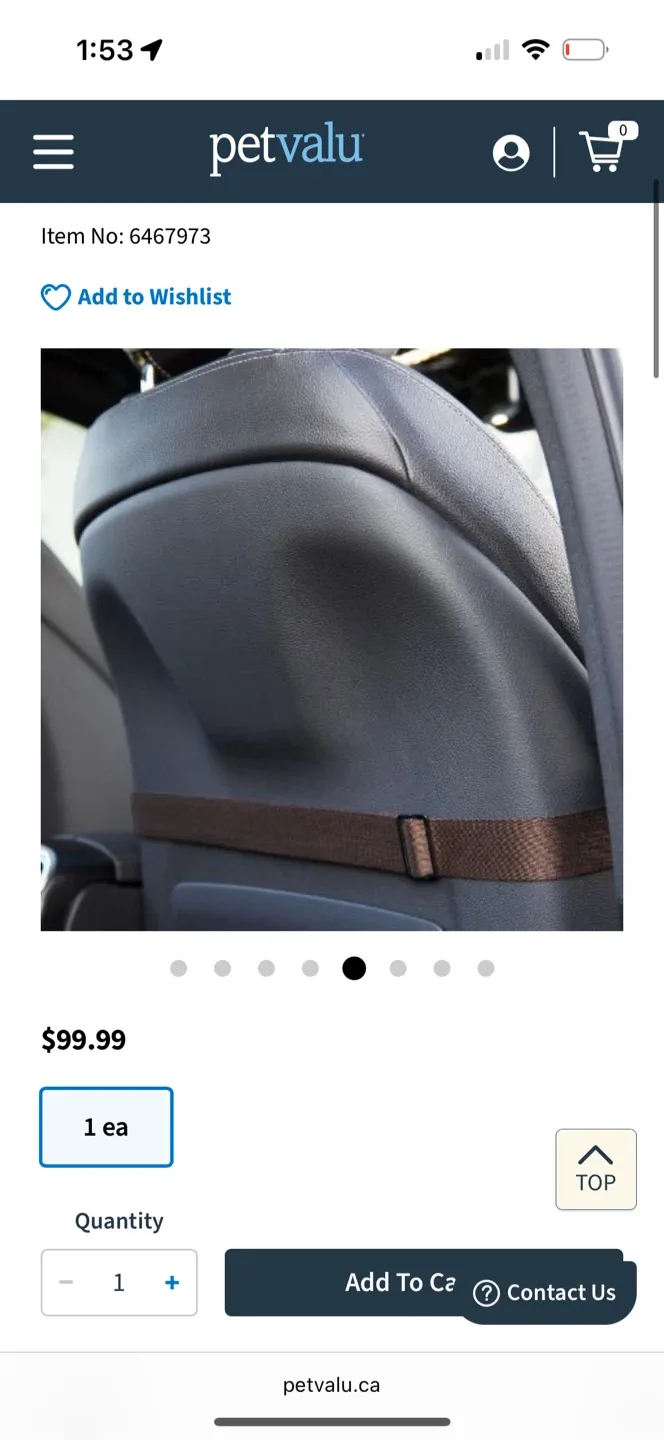 Bailey & Bella Pet Car Seat image indicator(4)