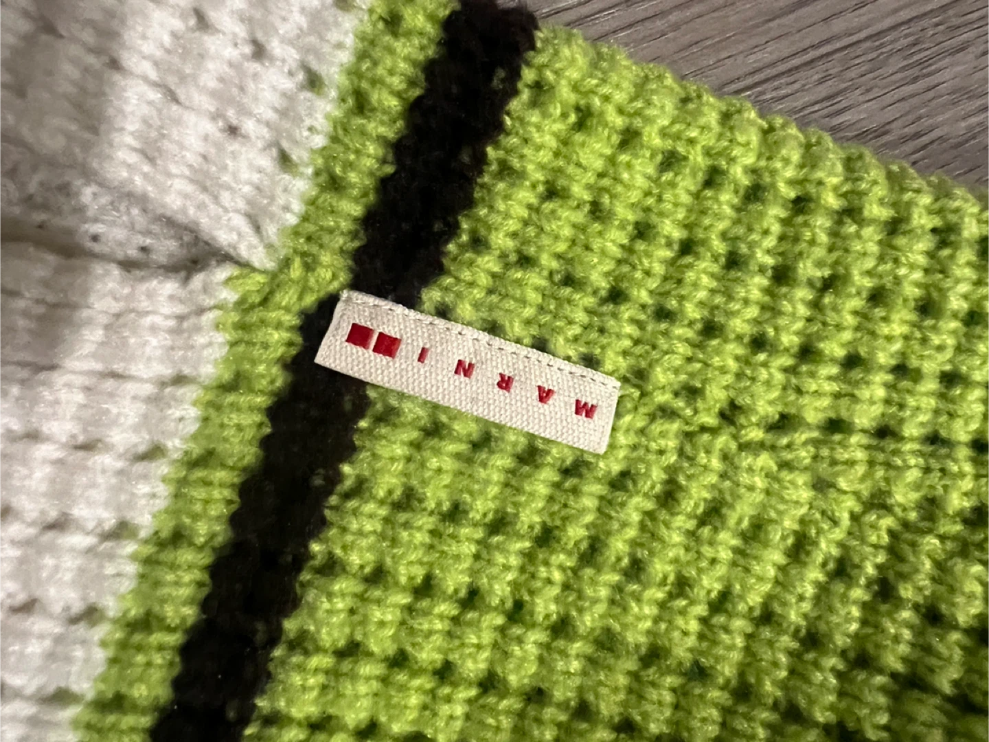 Marni x Uniqlo Neon Green Knitted Balaclava - photo 3