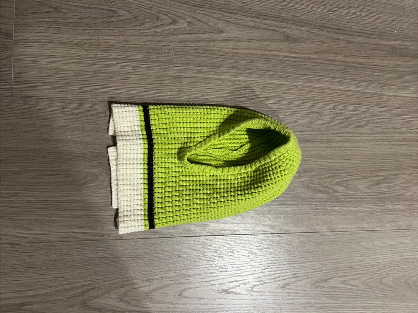 Marni x Uniqlo Neon Green Knitted Balaclava