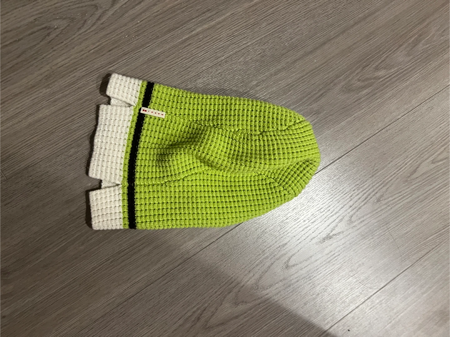 Marni x Uniqlo Neon Green Knitted Balaclava - photo 2
