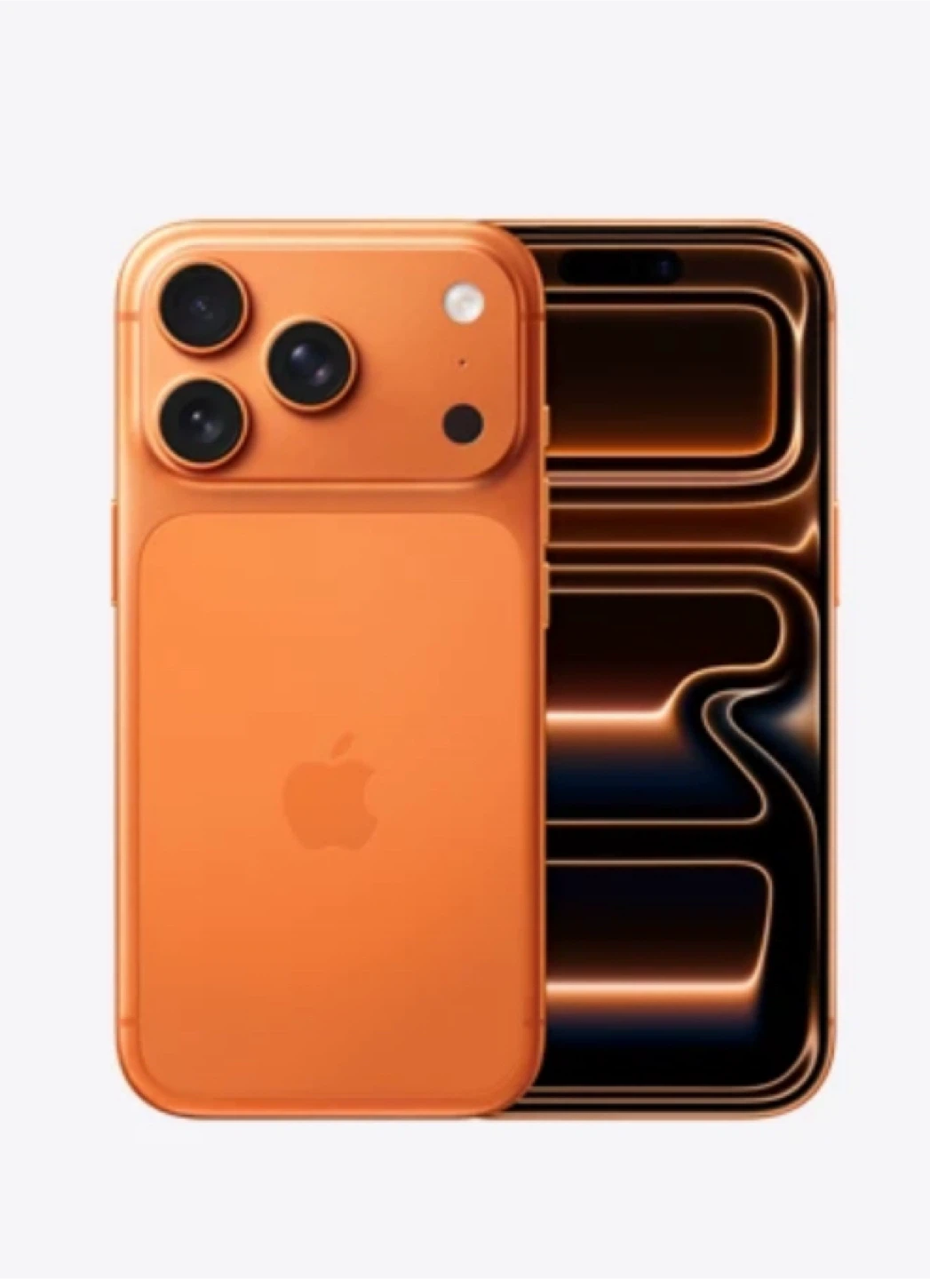Orange iPhone 17 pro
