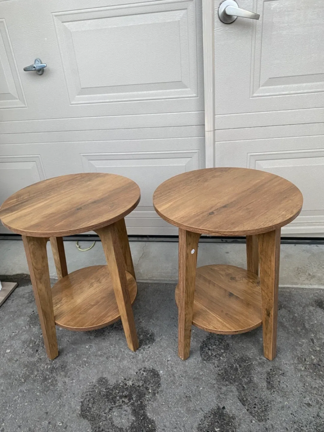 Set of 2 Brand New VASAGLE MAEZO 2-Tier Side Table thumbnail