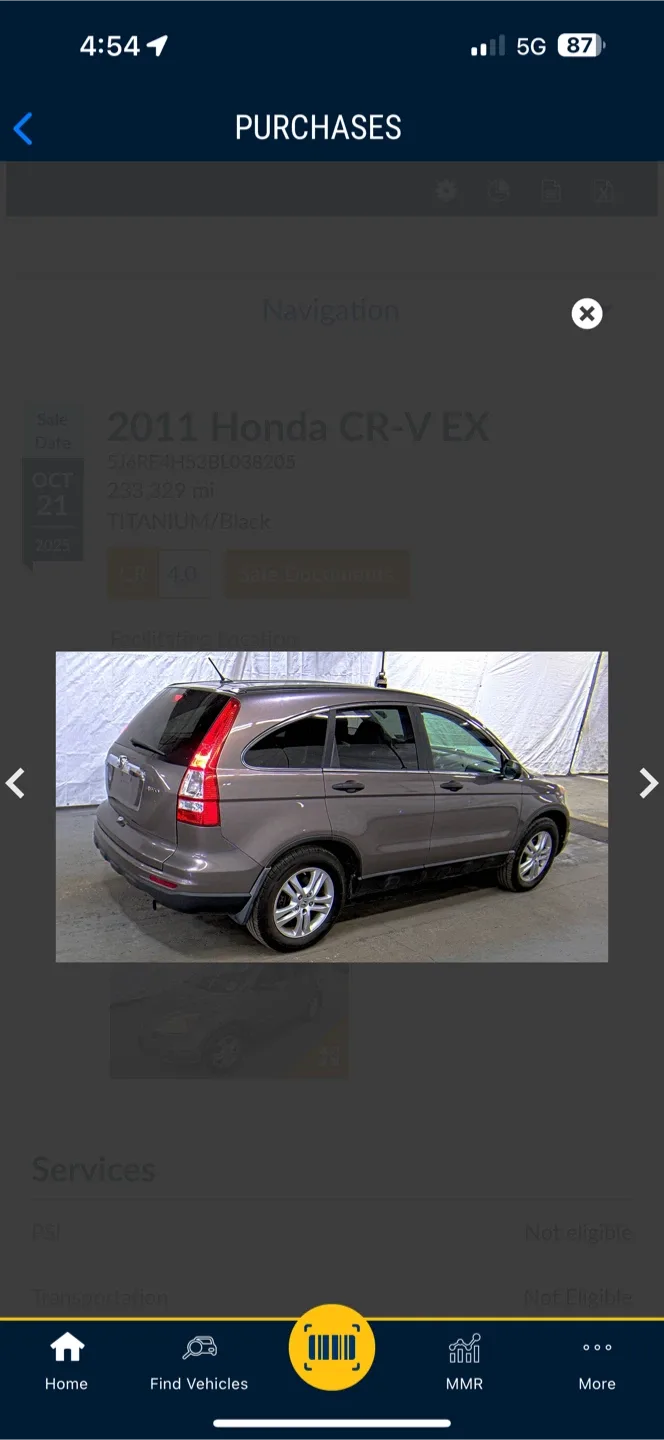 2011 Honda CR-V EX - Titanium/Black image indicator(2)