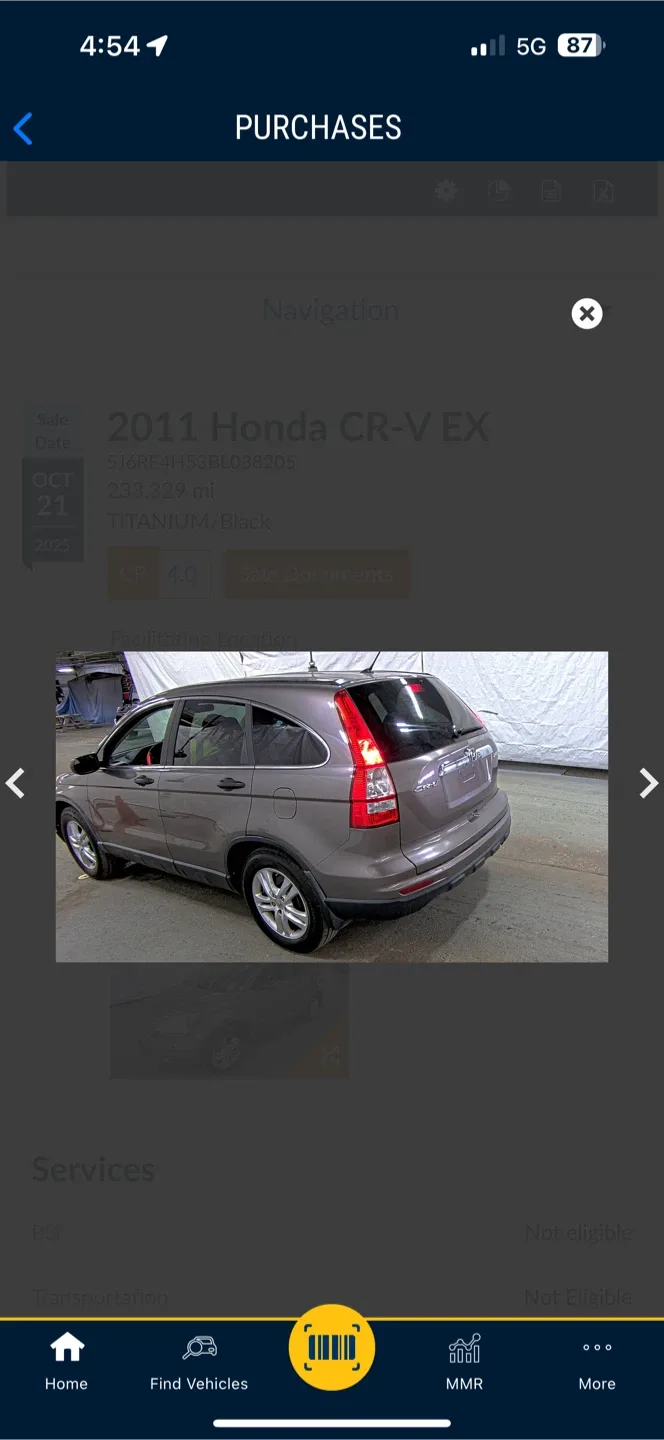 2011 Honda CR-V EX - Titanium/Black image indicator(3)