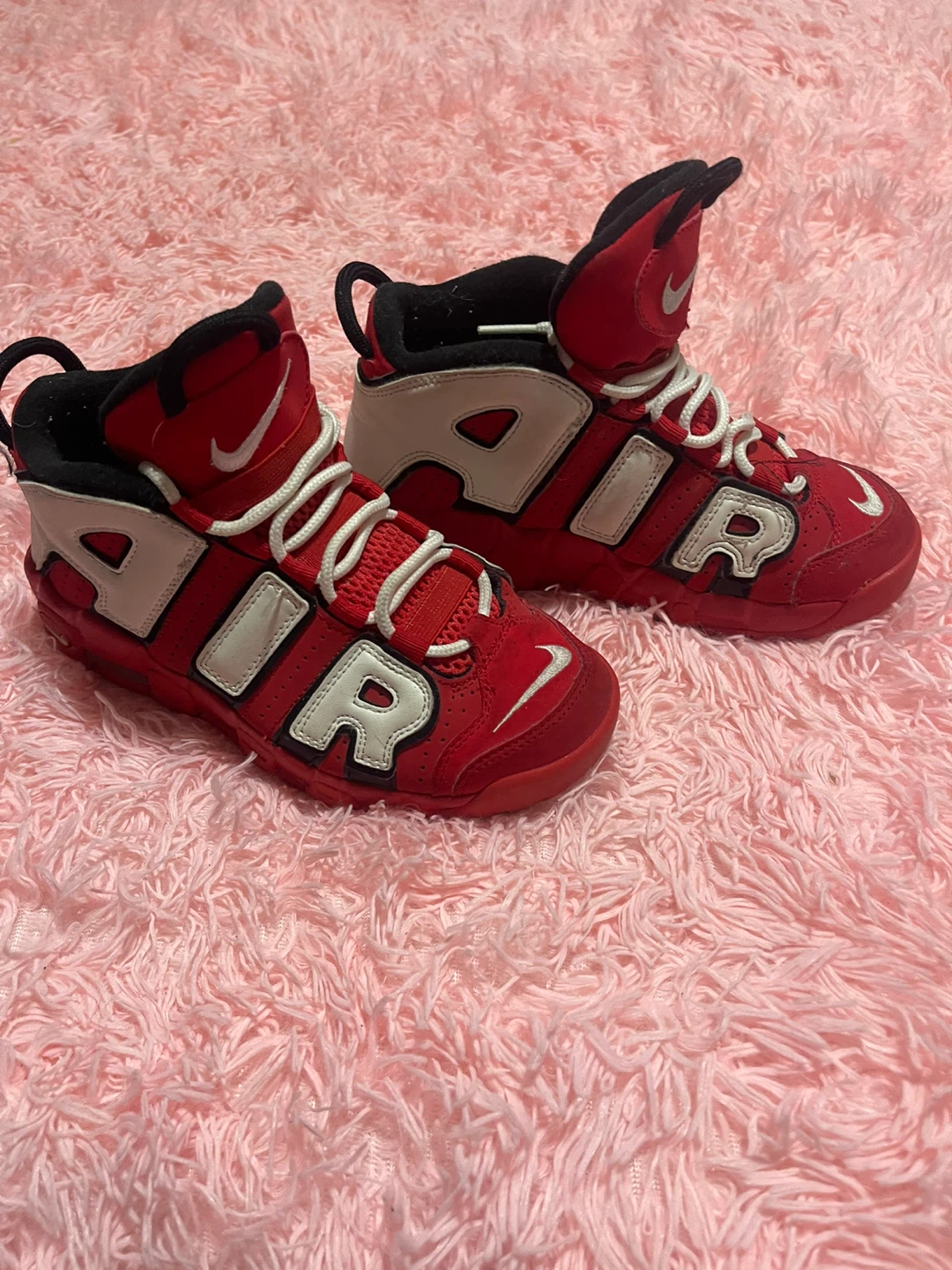 Nike Air More Uptempo Red/White