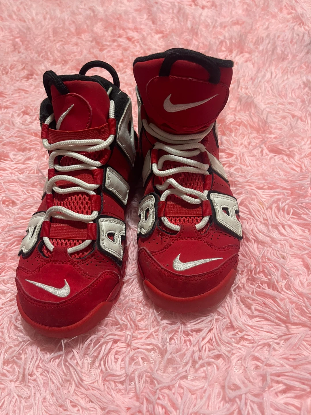 Nike Air More Uptempo Red/White - photo 3