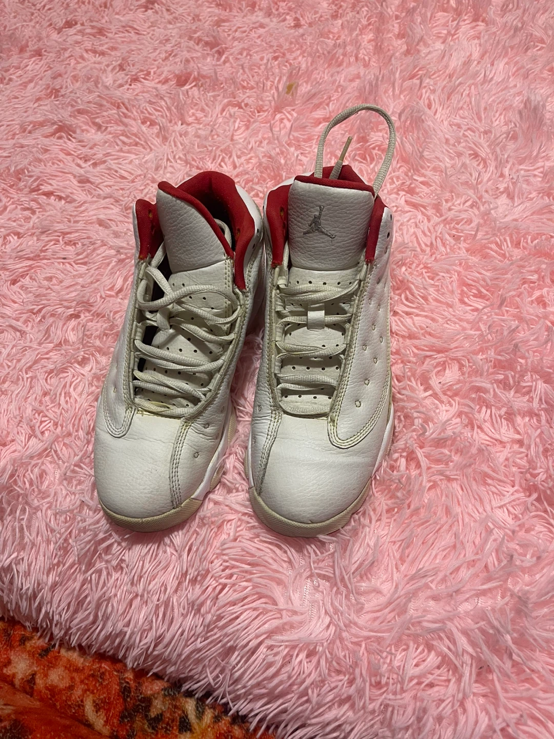 Jordan 13 White/Red Sneakers - photo 4