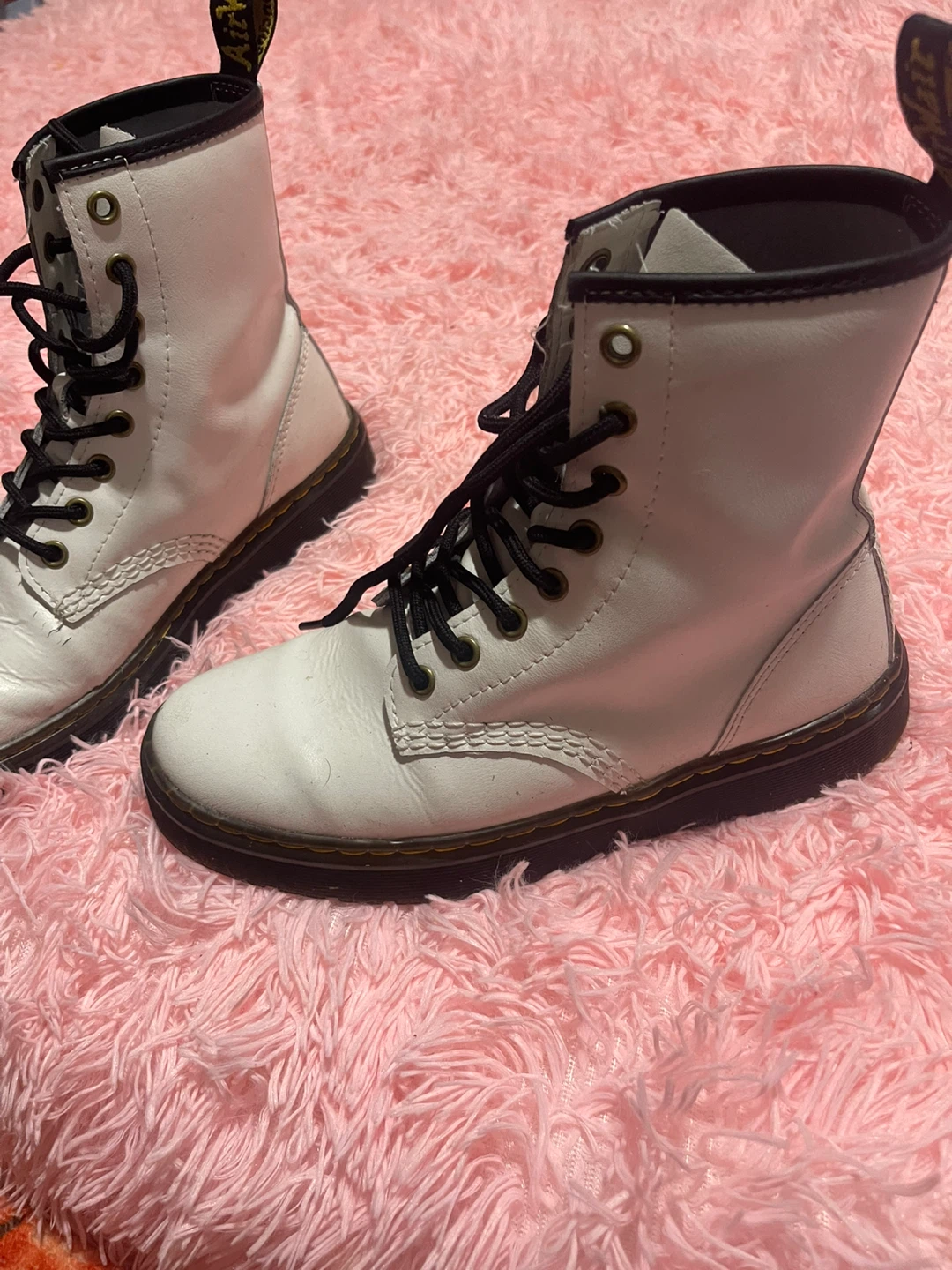 Dr. Martens Zavala White Boots - US Women's Size 7 - photo 3