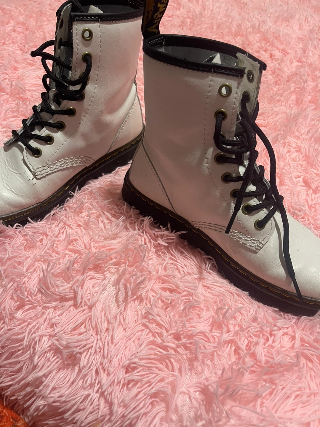 Dr. Martens Zavala White Boots - US Women's Size 7 - photo 4