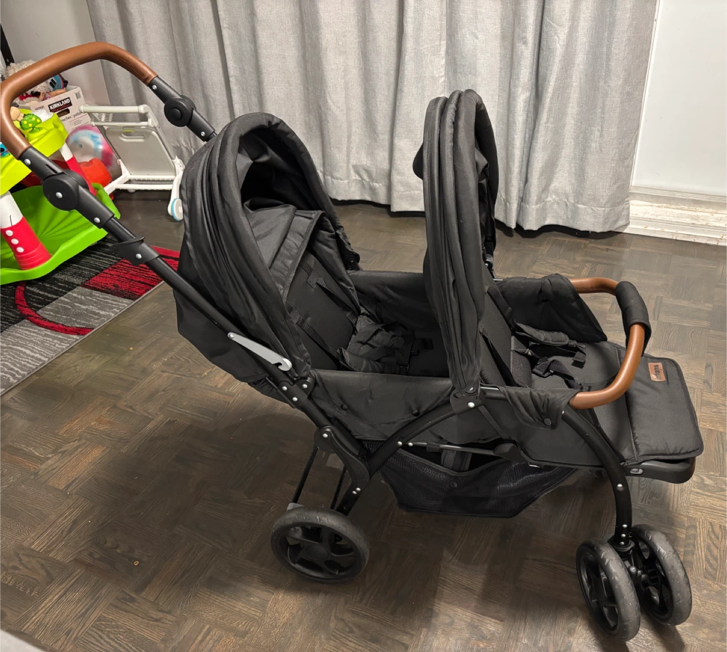 Infans Double Stroller - Black - photo 3