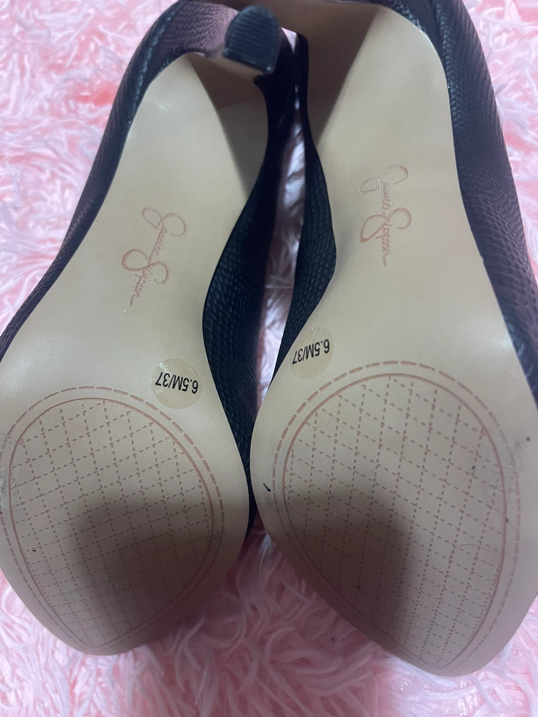 Jessica Simpson Black Heels - Size 6.5 - photo 4