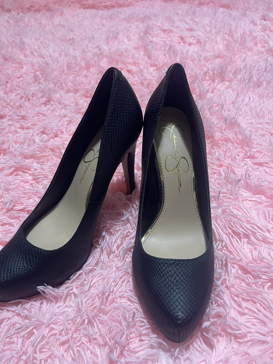 Jessica Simpson Black Heels - Size 6.5