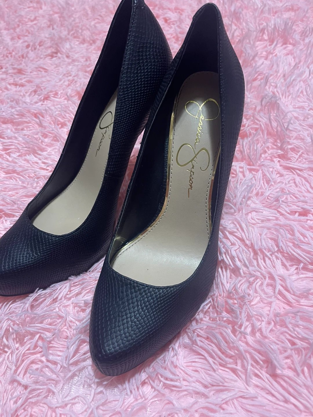 Jessica Simpson Black Heels - Size 6.5 - photo 5