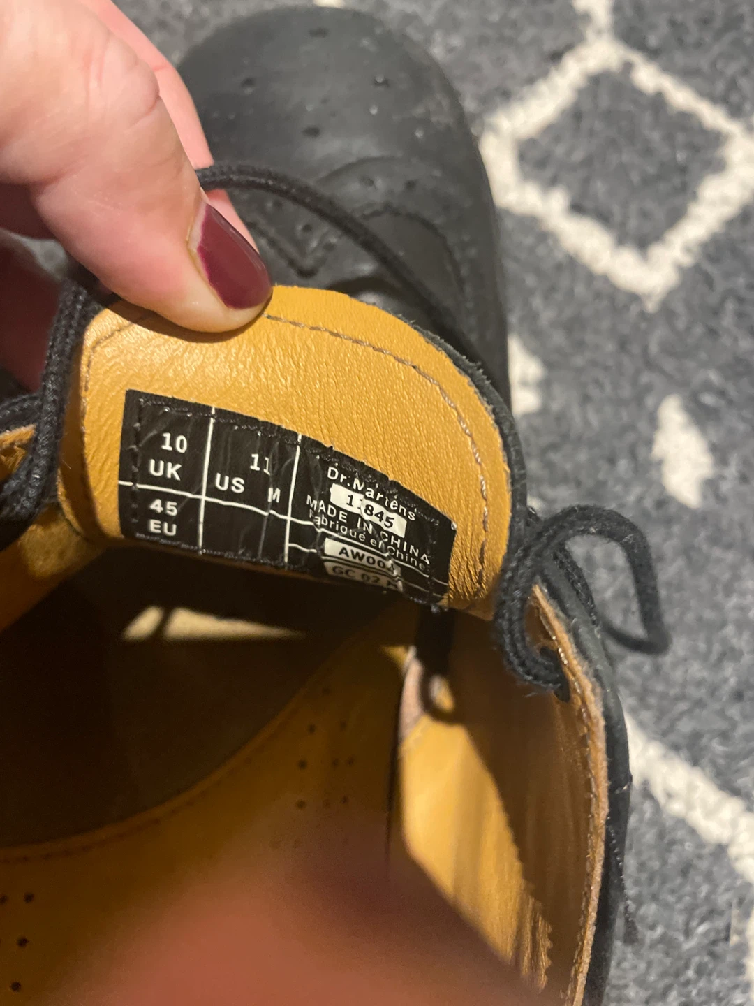 Dr. Martens L1845 Black Shoes - US Mens 11 - photo 5