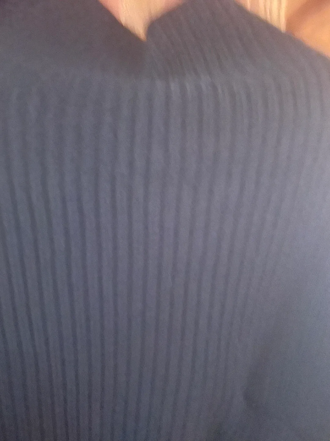 Black Knit Sweater with Pocket image indicator(5)