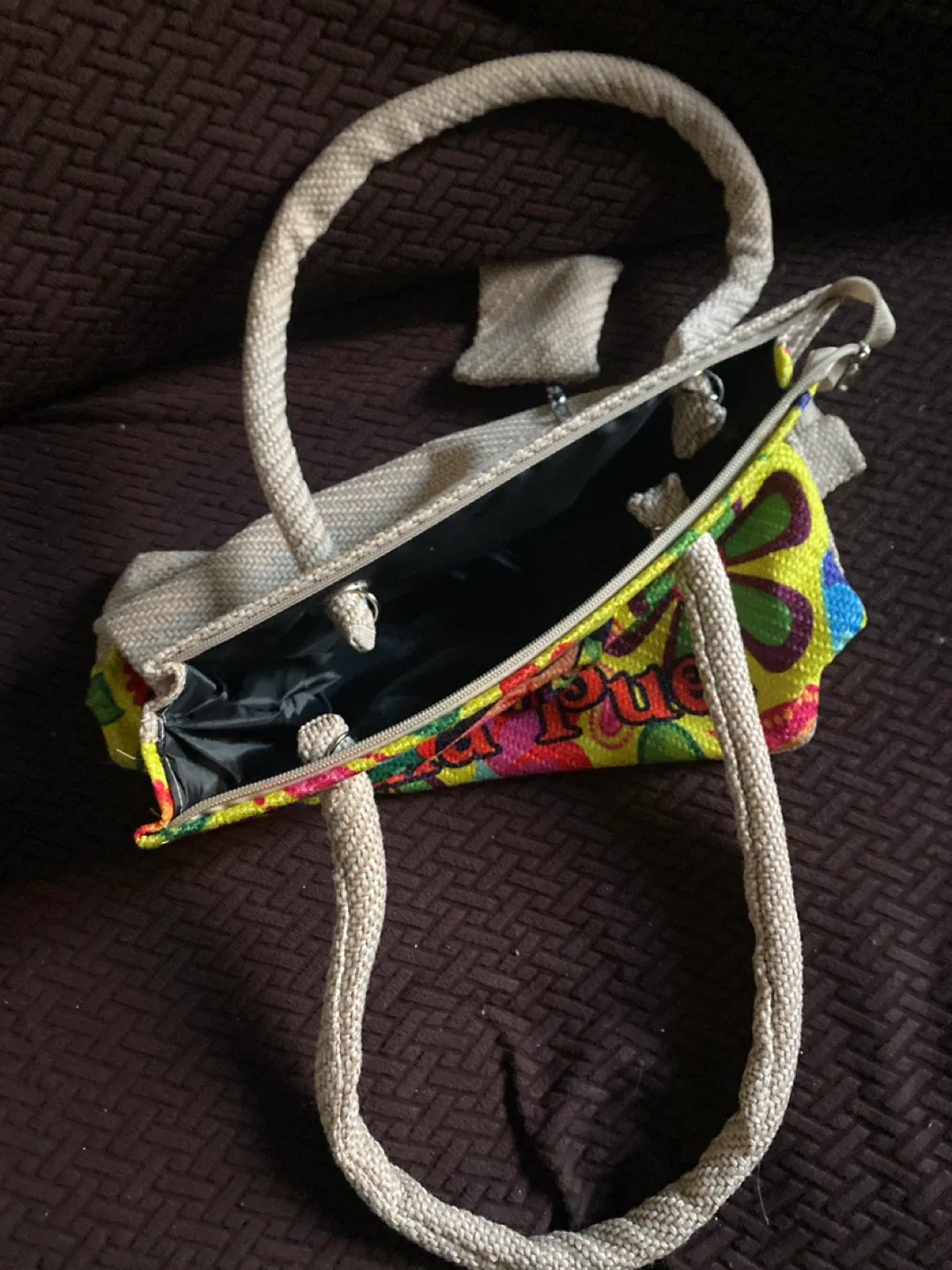 Cholula Pue. Colorful Tote Bag image indicator(4)