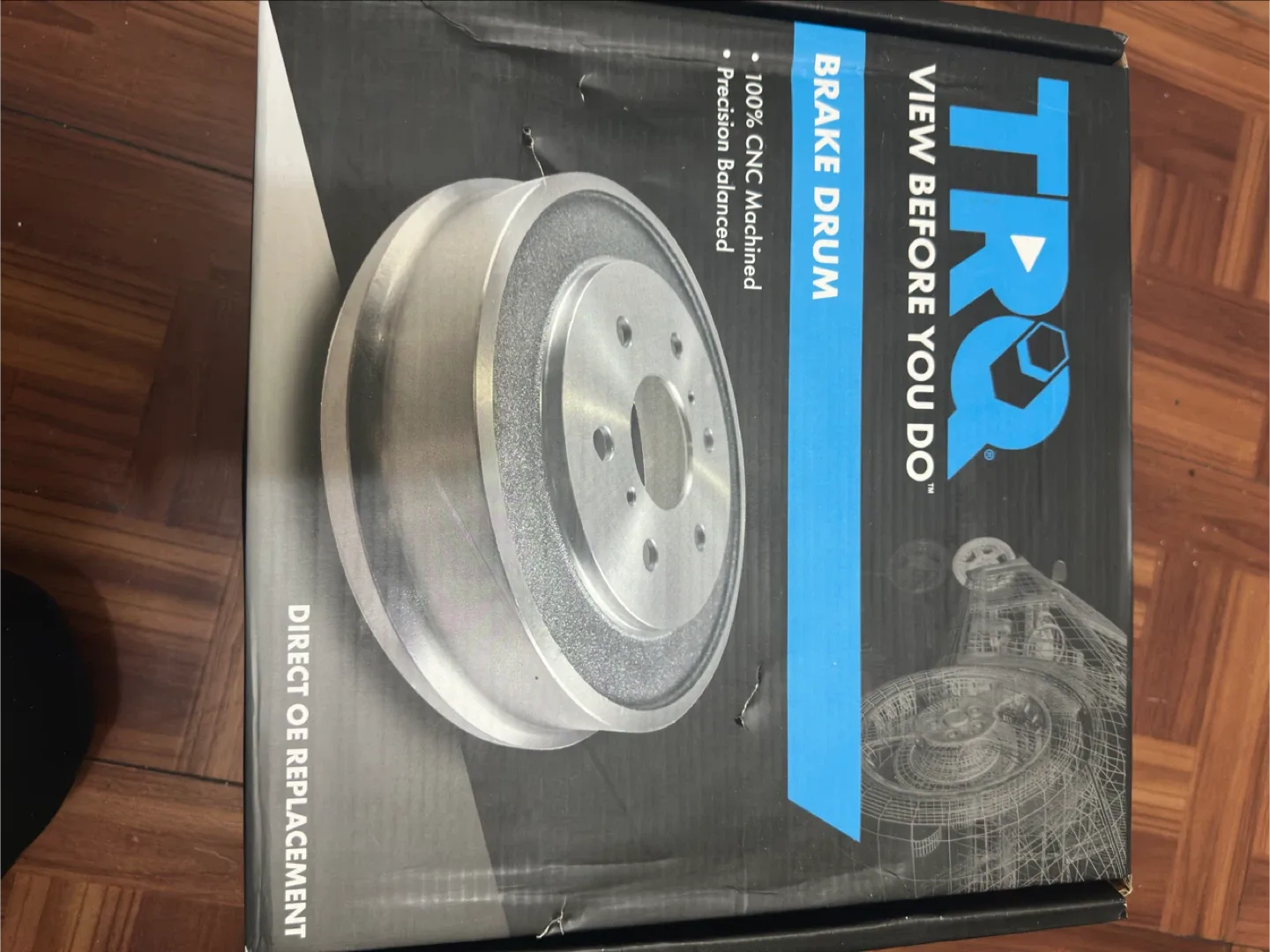 Ram Pro Master City 2014- 2021 TRQ BRA14493 Brake Shoe Set - New image indicator(5)