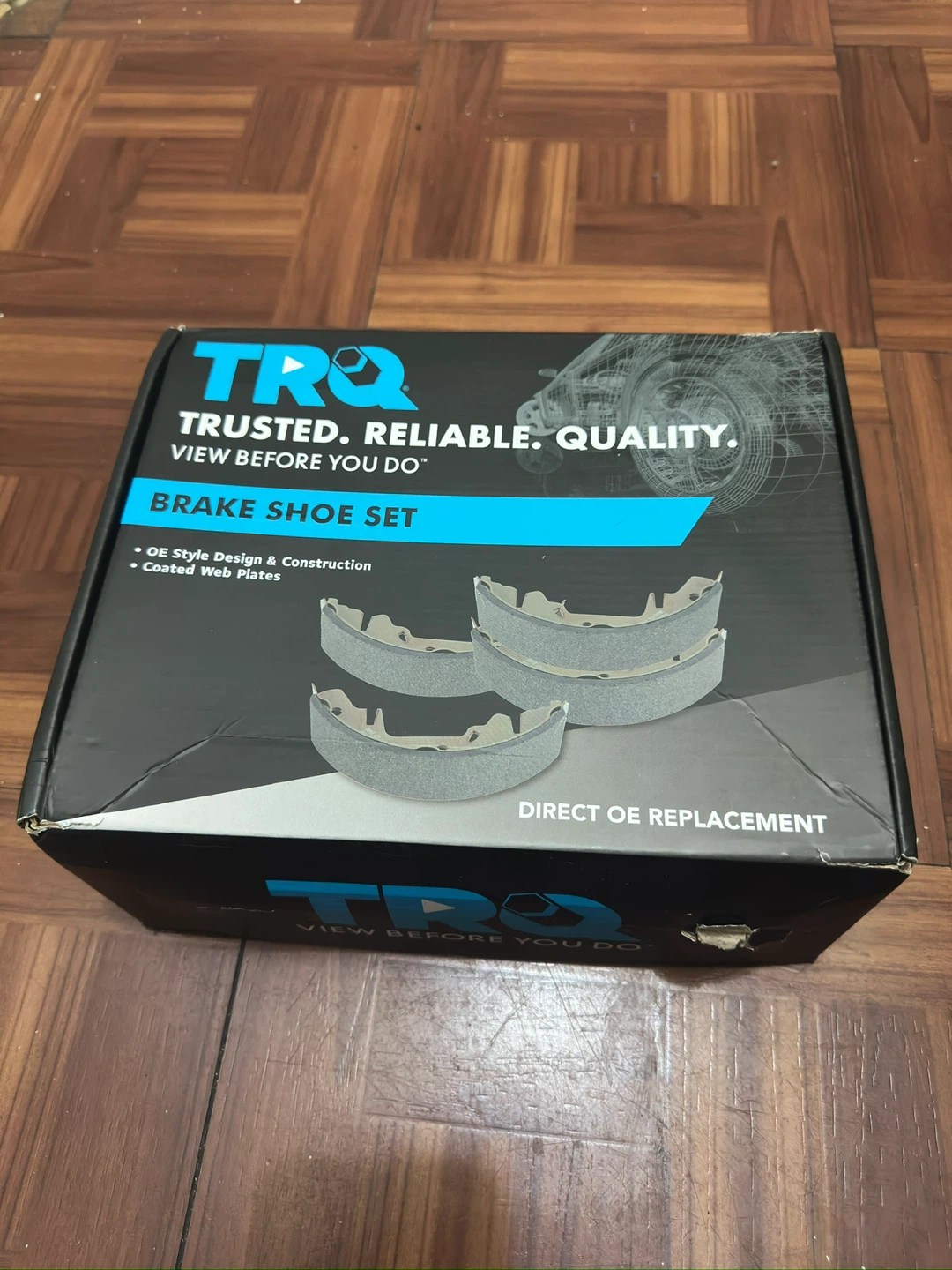 Ram Pro Master City 2014- 2021 TRQ BRA14493 Brake Shoe Set - New - photo 2