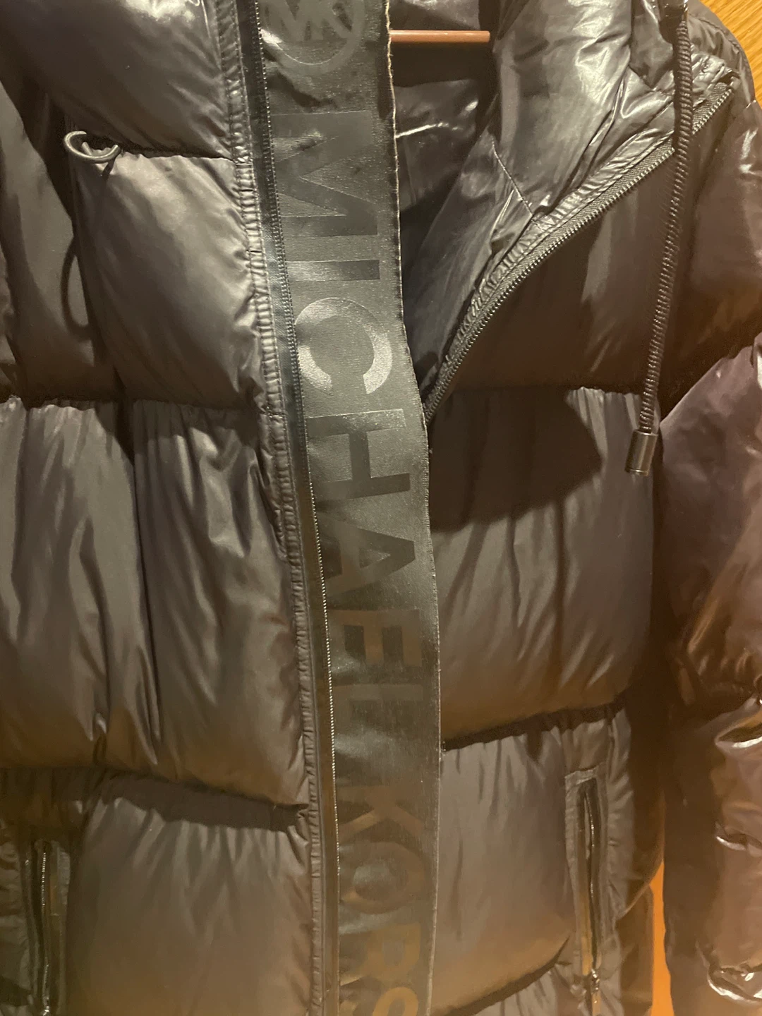 Michael Kors Black Puffer Jacket - Size L - photo 3