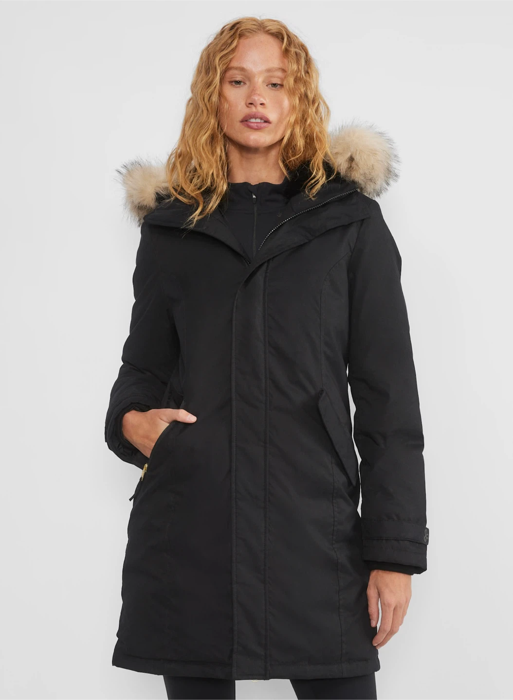 TNA Parka Winter Jacket Black