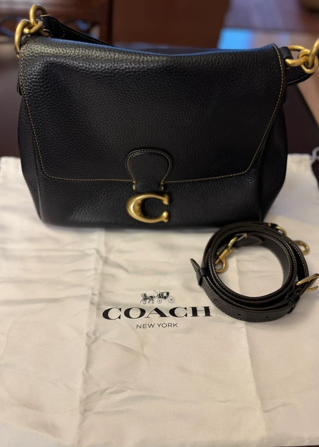 Coach May Bag - Black Leather image indicator(6)