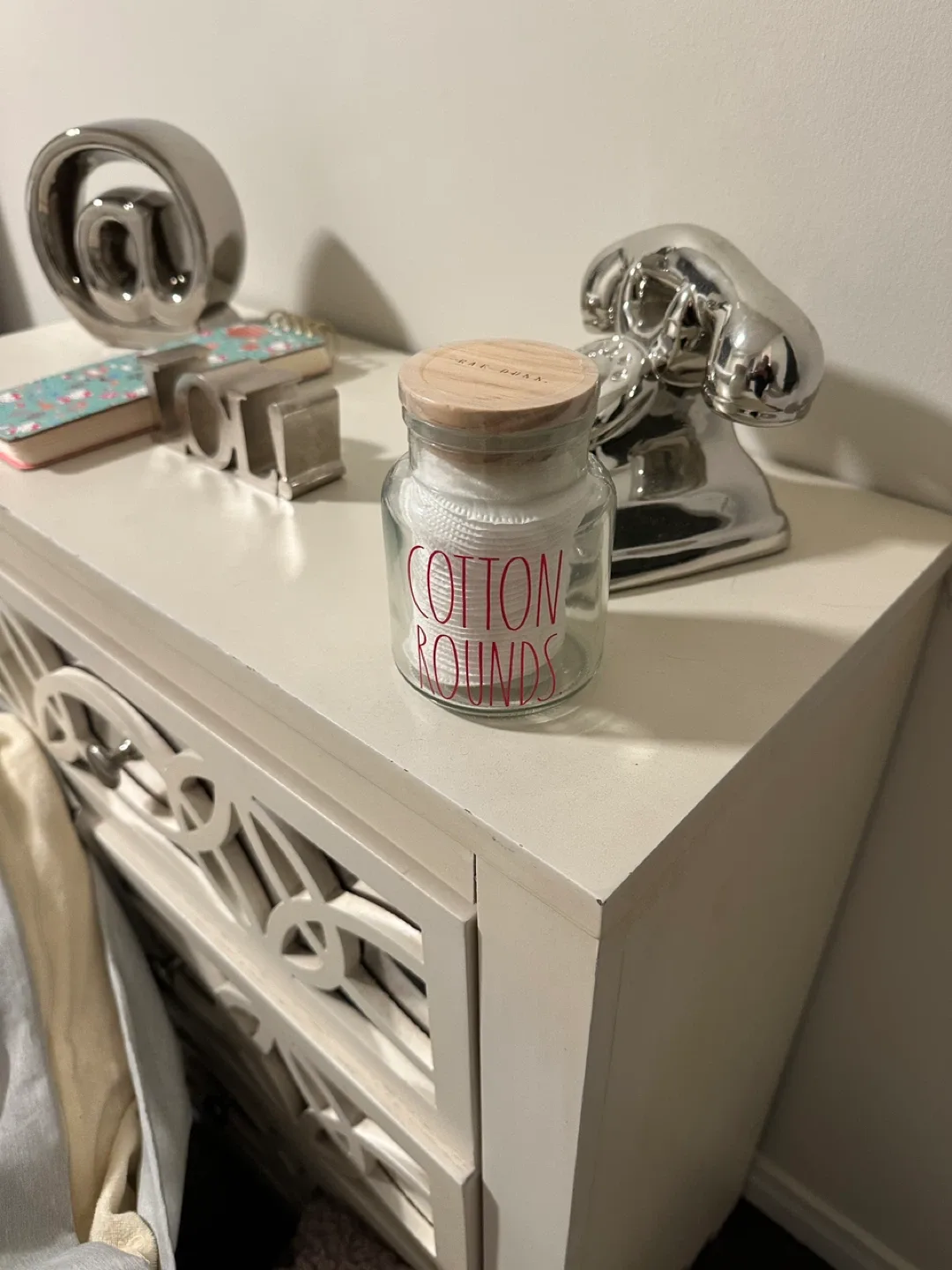 Rae Dunn Cotton Rounds Jar thumbnail