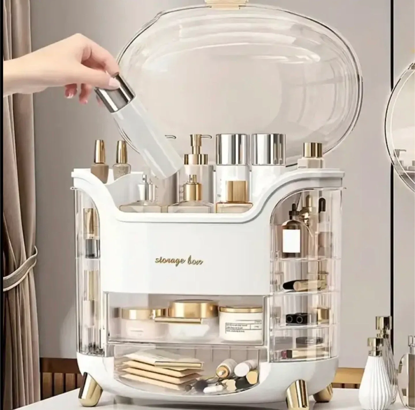 Cosmetic/ Makeup Organizer (Brand new in box) image indicator(3)