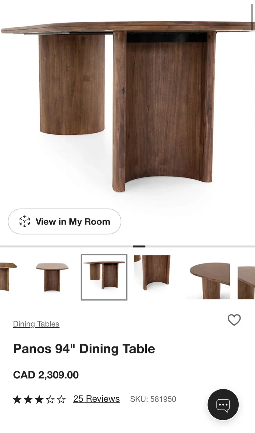 Beautiful Brand New 6 Seater Dining Table image indicator(8)