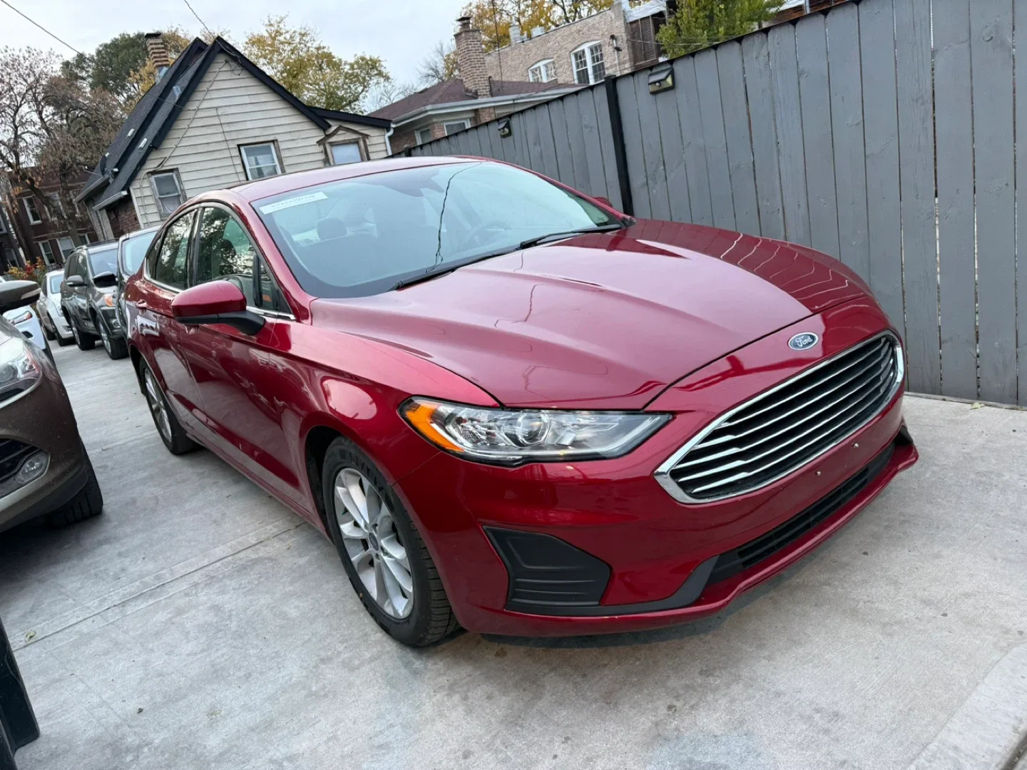 2020 Ford Fusion Sedan - Red thumbnail