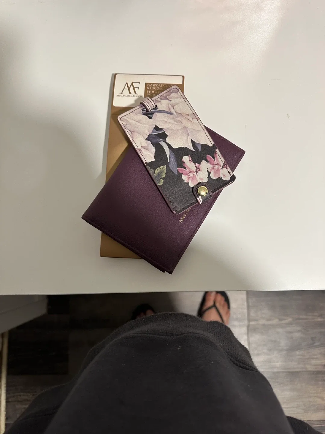 Anna Martina Franco Passport Holder & Luggage Tag Set thumbnail