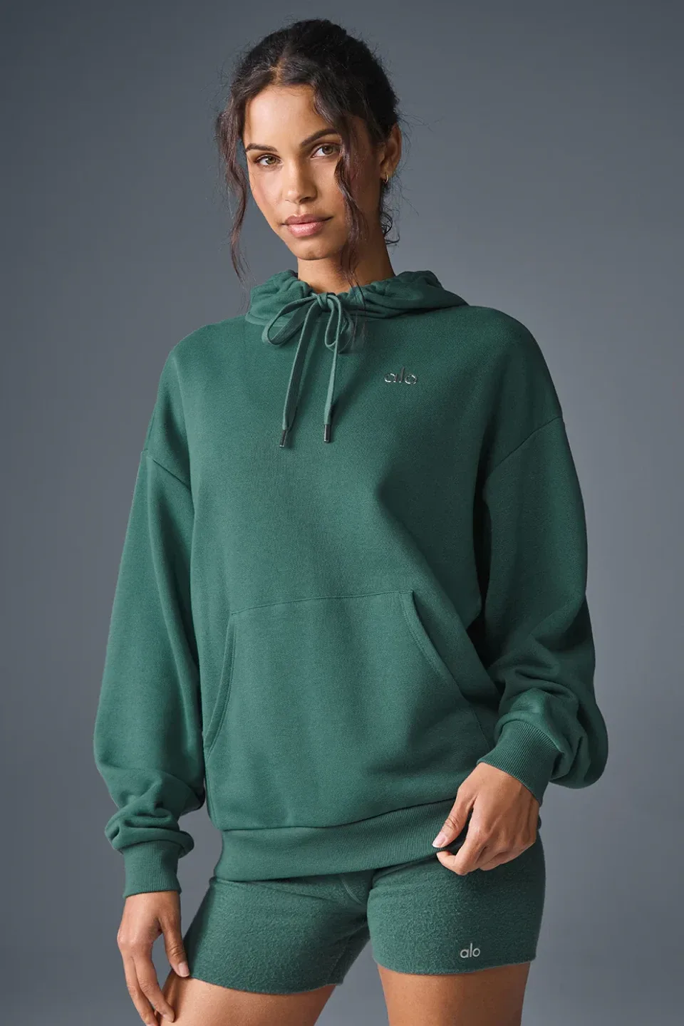 ALO Accolade Hoodie - Winter Ivy, Small image indicator(6)