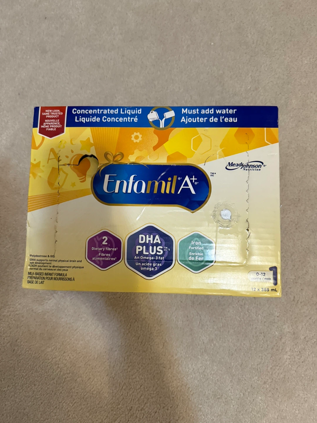Enfamil A+ Concentrated Liquid Formula