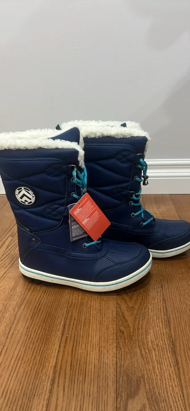 Baffin Ranger Trail Snow Boots - Navy Blue thumbnail