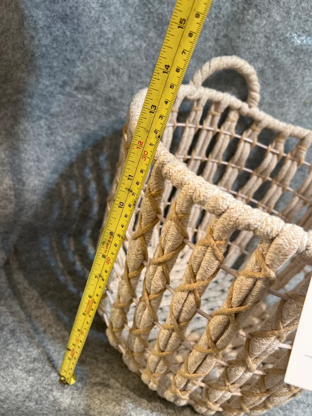 Life at Home Decorative Storage Basket image indicator(3)