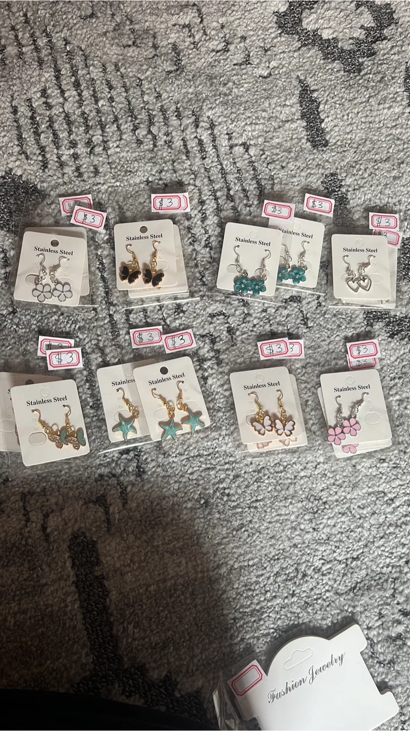 Fashion Jewelry Stainless Steel Earrings - New image indicator(3)