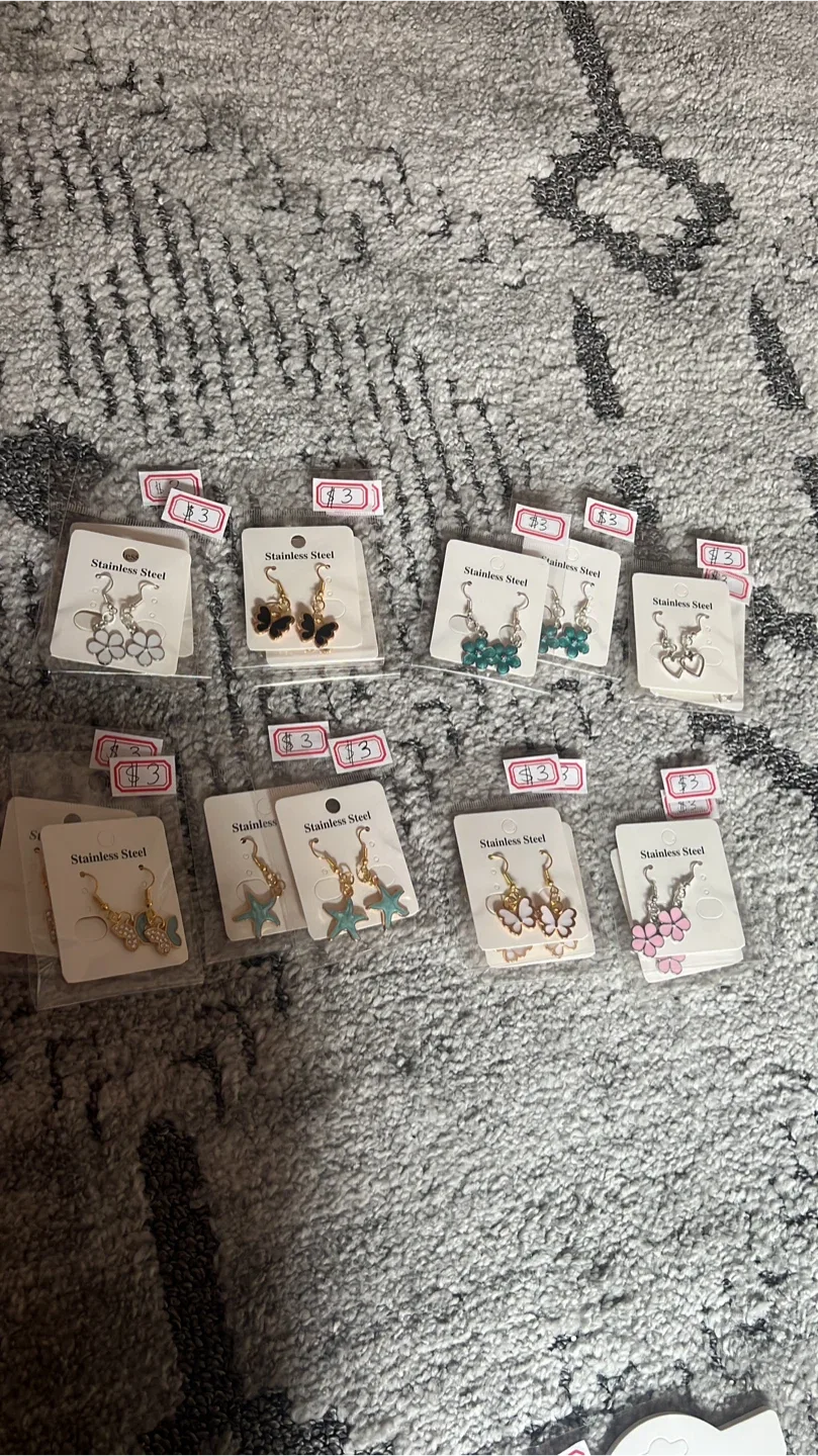 Fashion Jewelry Stainless Steel Earrings - New image indicator(2)