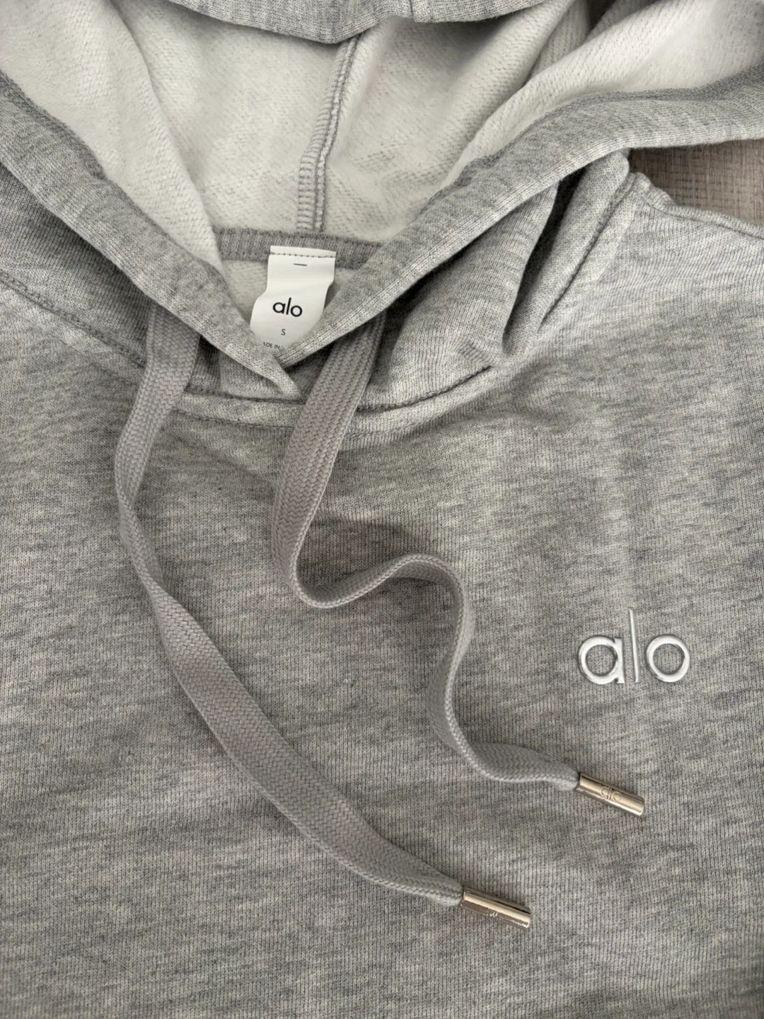 ALO Yoga Accolade Hoodie and Sweatpants Set - Heather Grey image indicator(5)