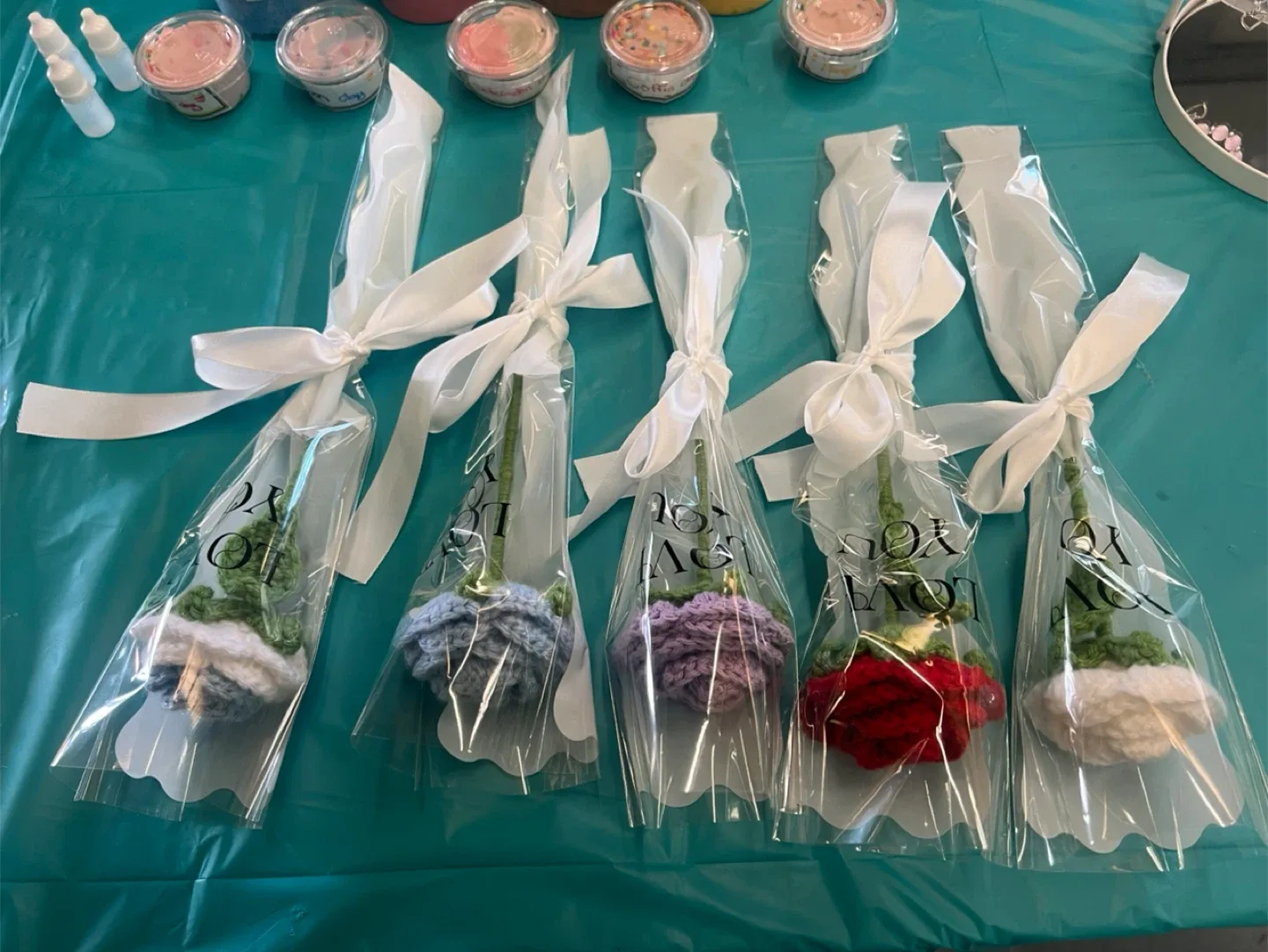 Crochet Flower Bouquet - Handmade image indicator(3)